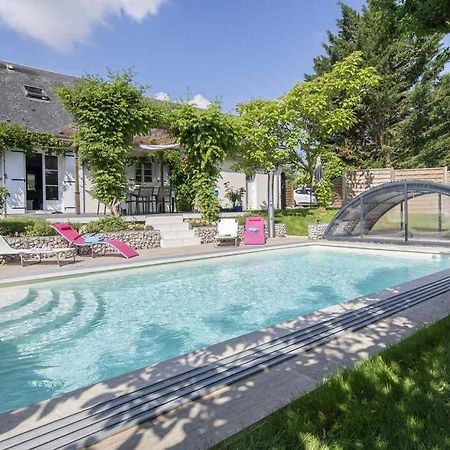 Monteaux Au Coeur Du Bien-Etre, Gite Avec Piscine Chauffee Et Couverte, Spa, Sauna, Massages מראה חיצוני תמונה