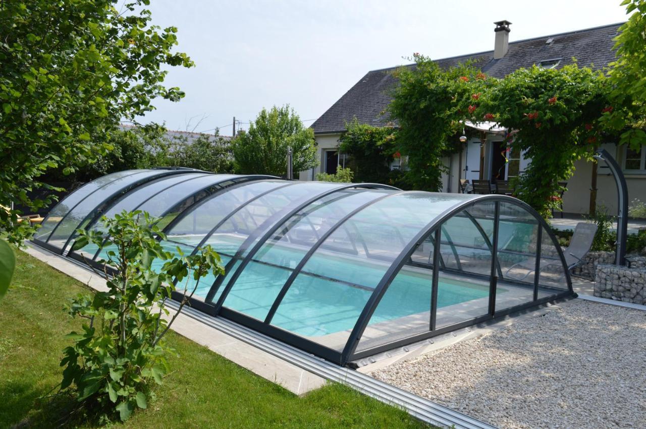 Monteaux Au Coeur Du Bien-Etre, Gite Avec Piscine Chauffee Et Couverte, Spa, Sauna, Massages מראה חיצוני תמונה